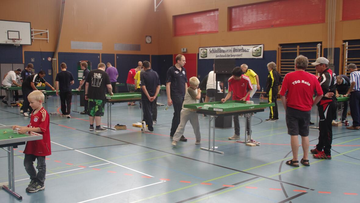 Tischfussball-Turnier in Rain